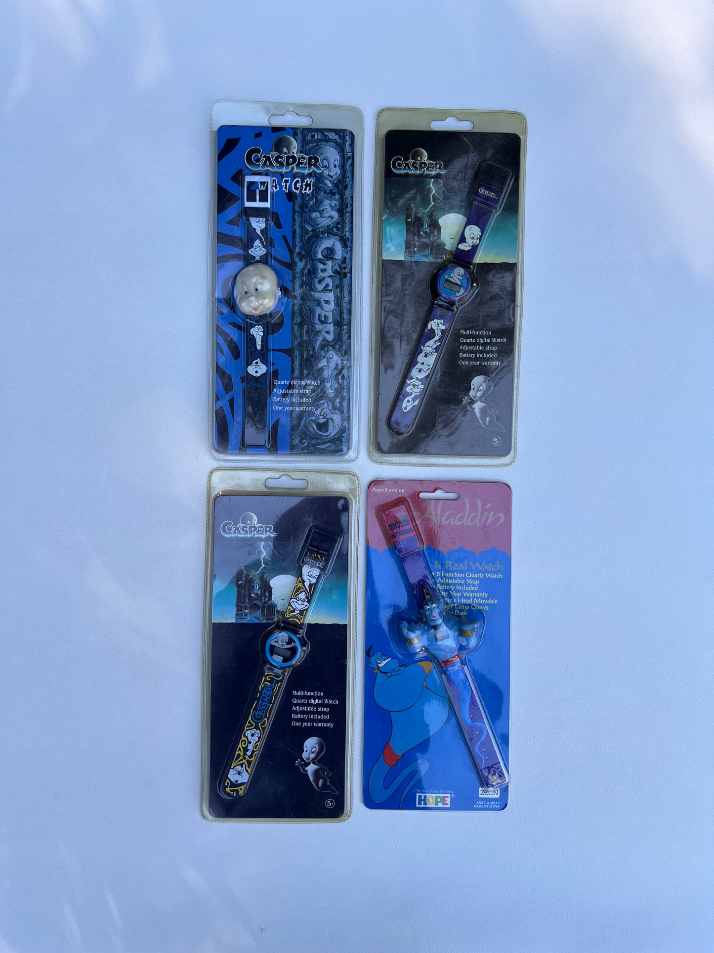 1992-1995 Casper & Aladdin Watches NEW