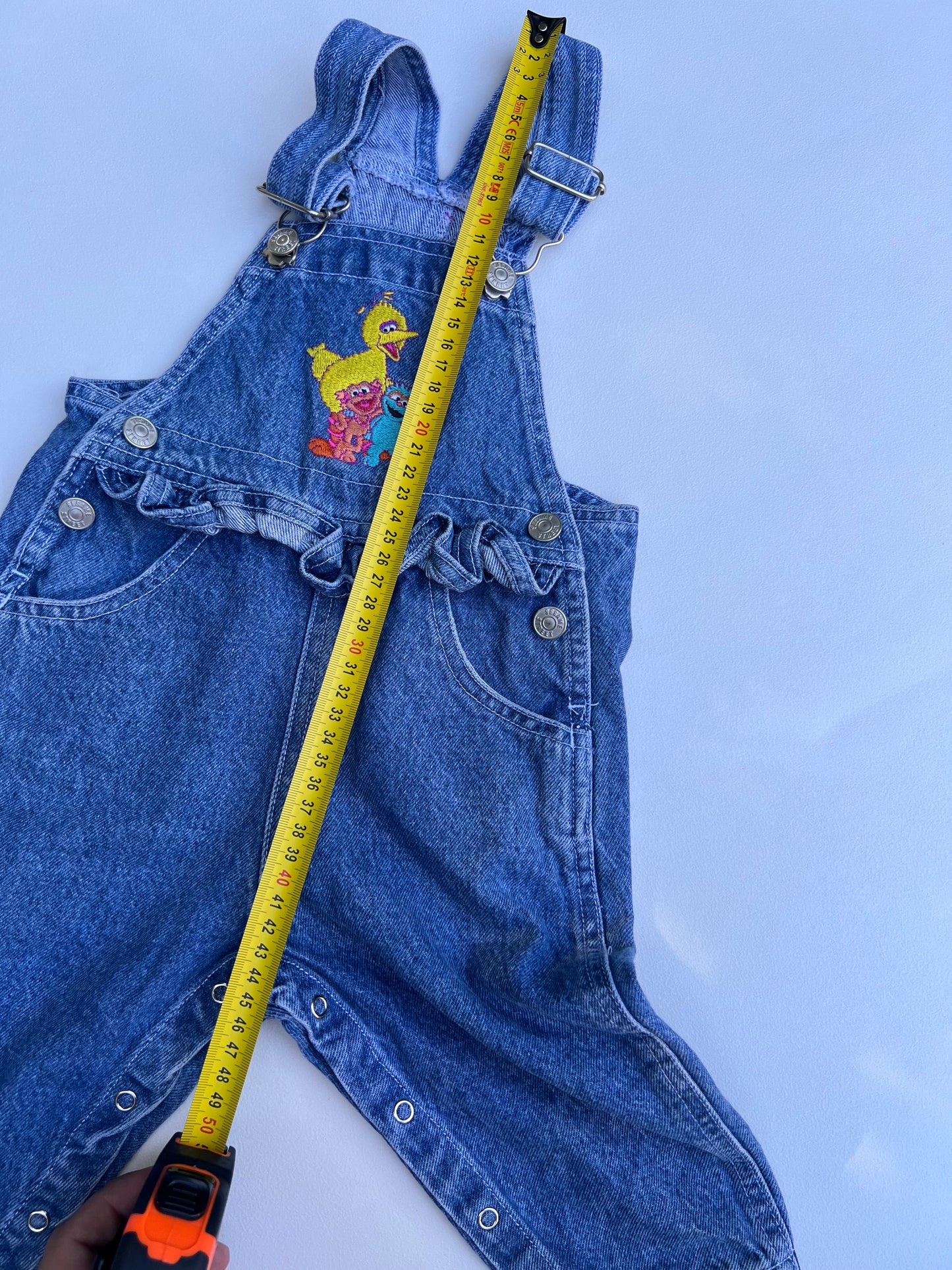 Sesame Street Overalls 12M