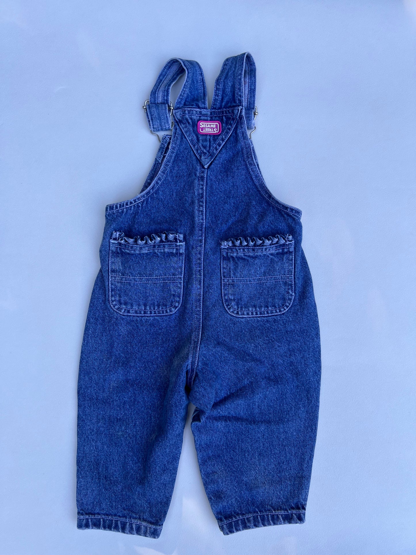 Sesame Street Overalls 12M