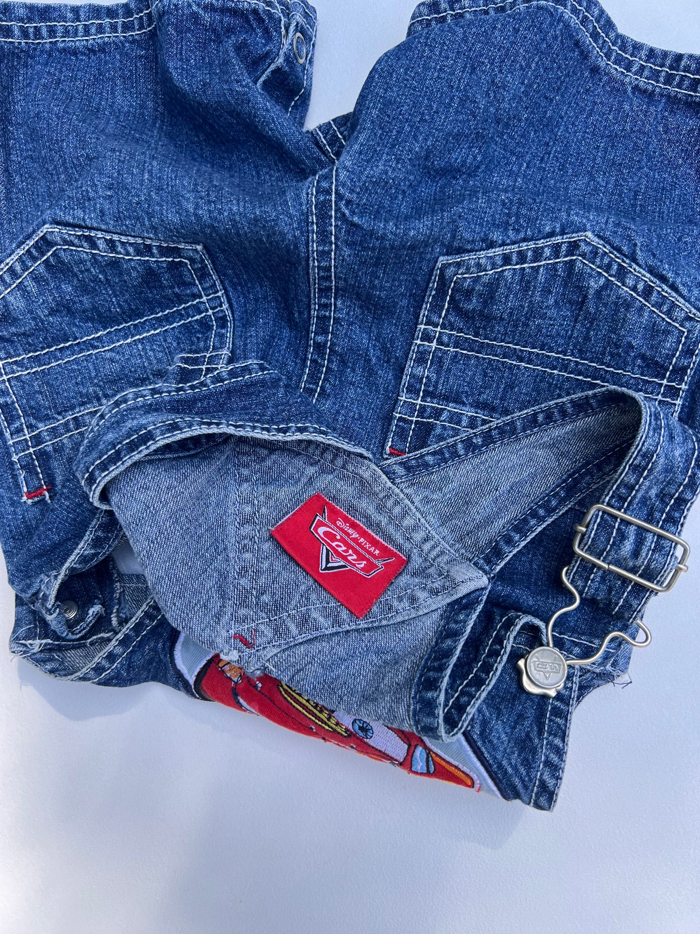 Lightning McQueen Overalls 12-18M