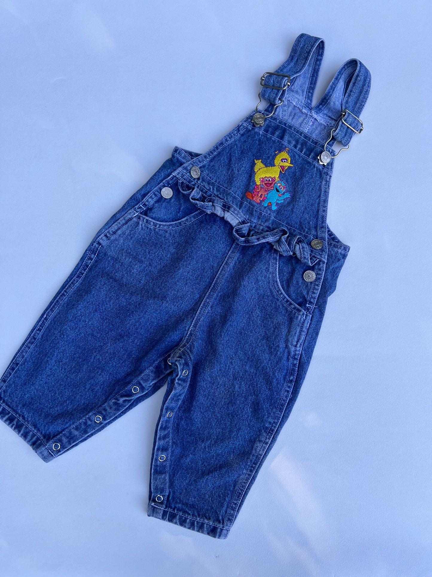 Sesame Street Overalls 12M