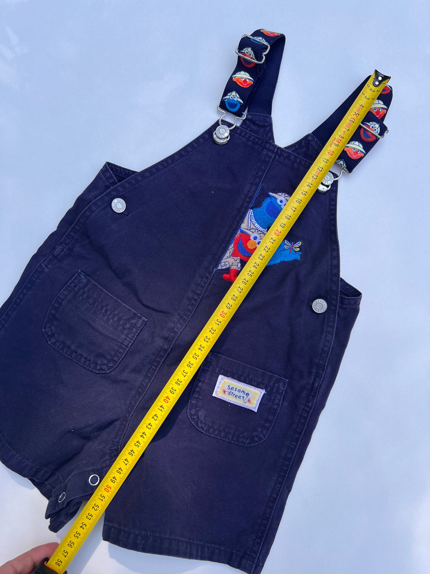 Sesame Street Overalls 24M