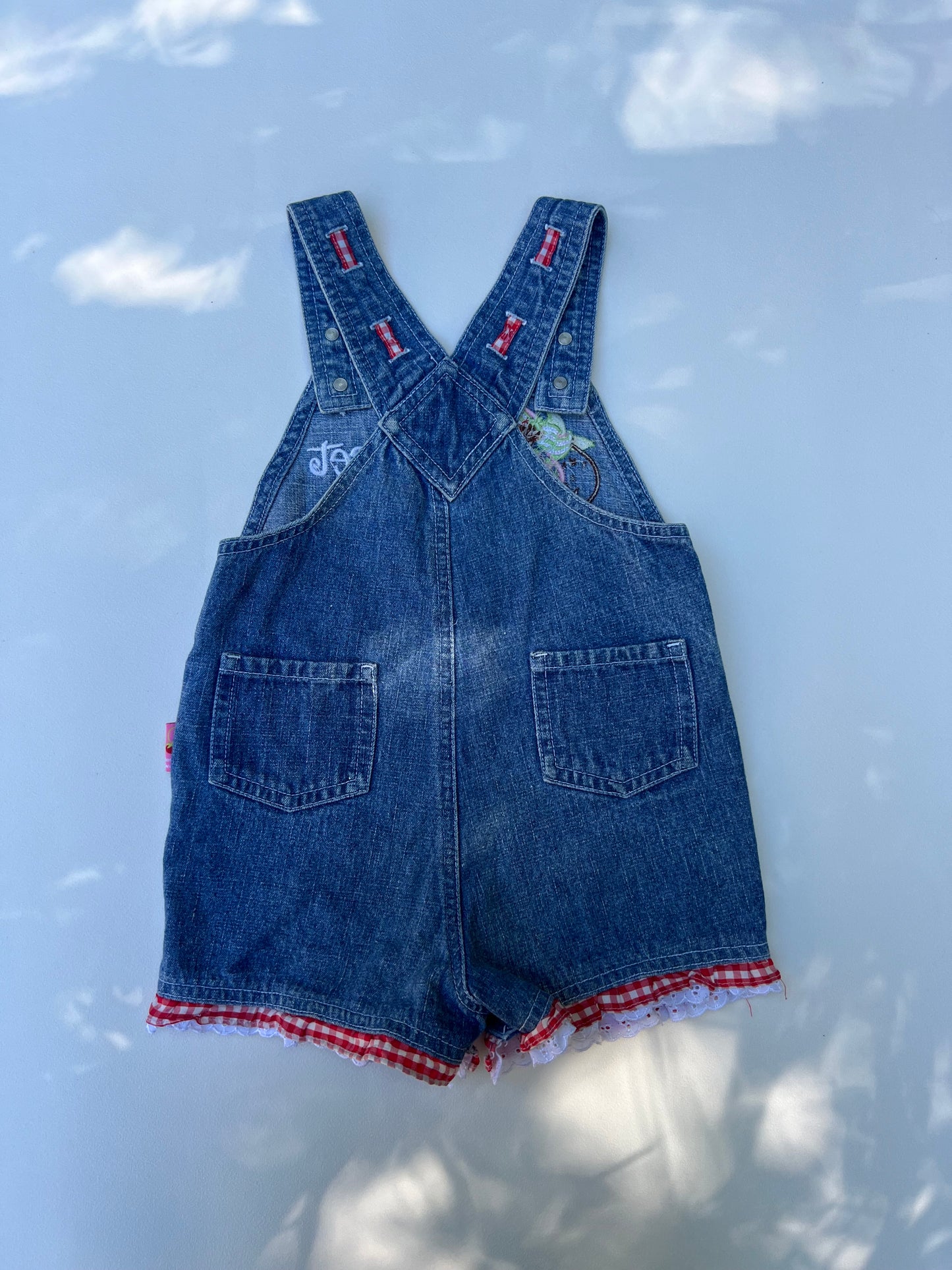 2000’s Strawberry Shortcake Overalls 18M (RESERVED)