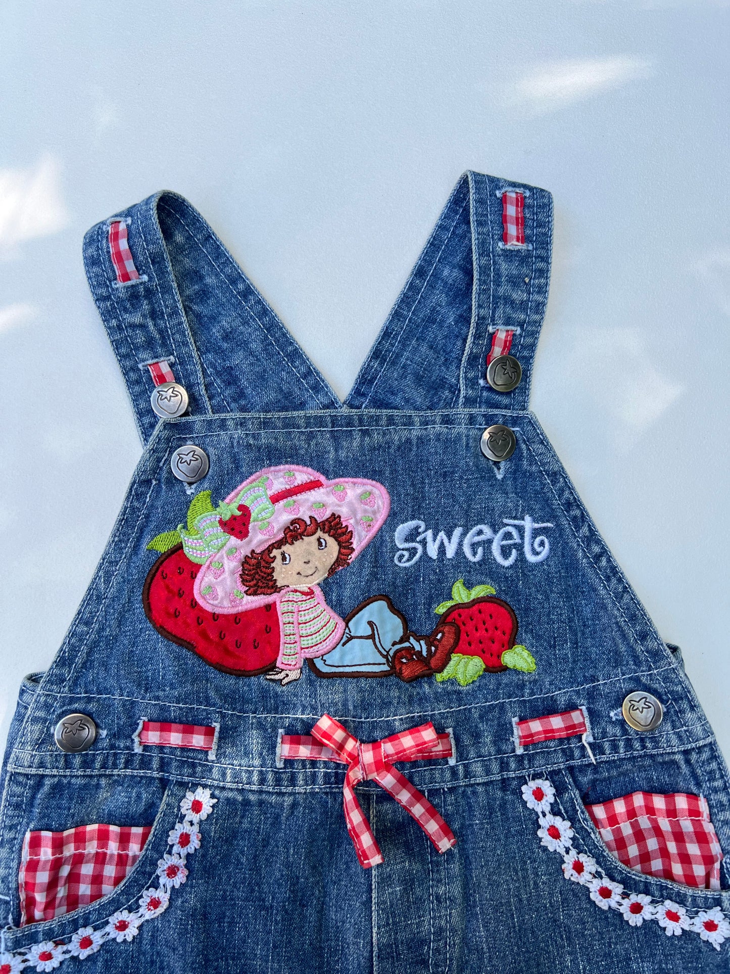 2000’s Strawberry Shortcake Overalls 18M (RESERVED)