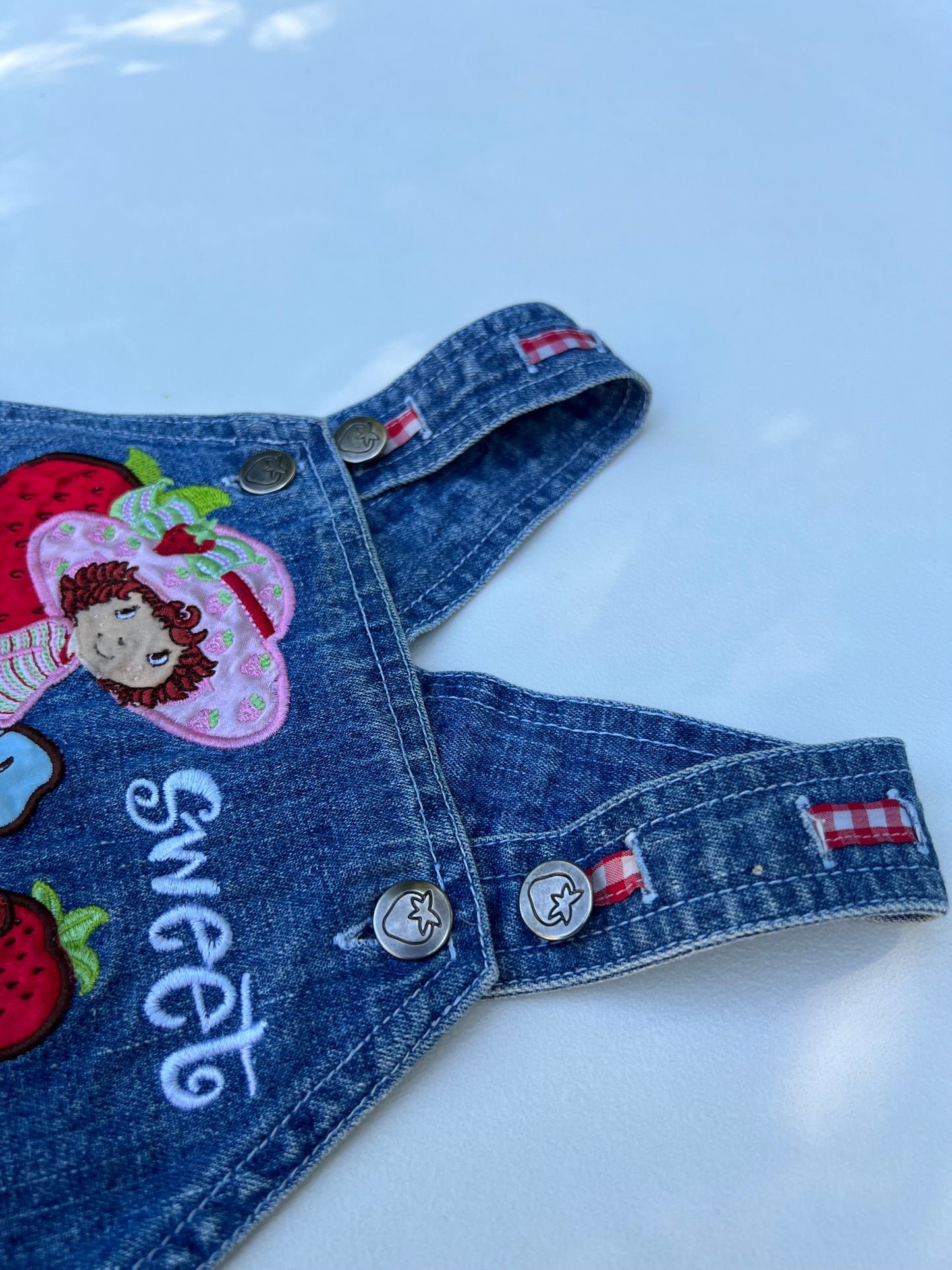 2000’s Strawberry Shortcake Overalls 18M (RESERVED)