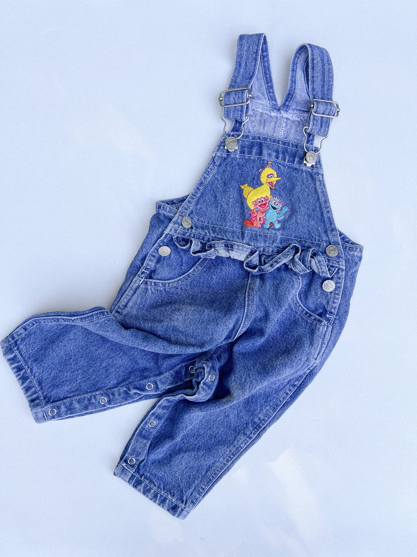 Sesame Street Overalls 12M
