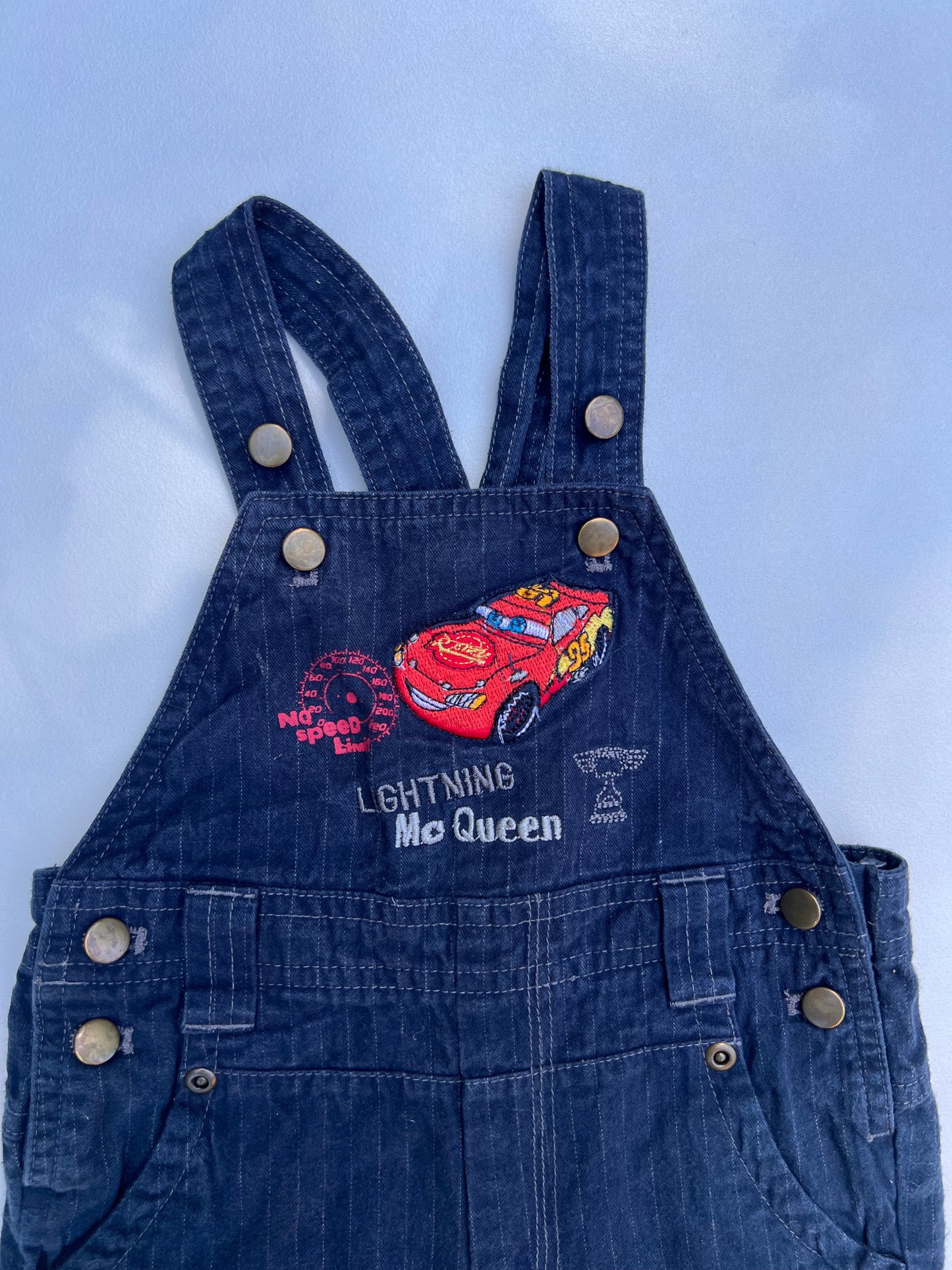 Lightning McQueen Overalls 6-12M