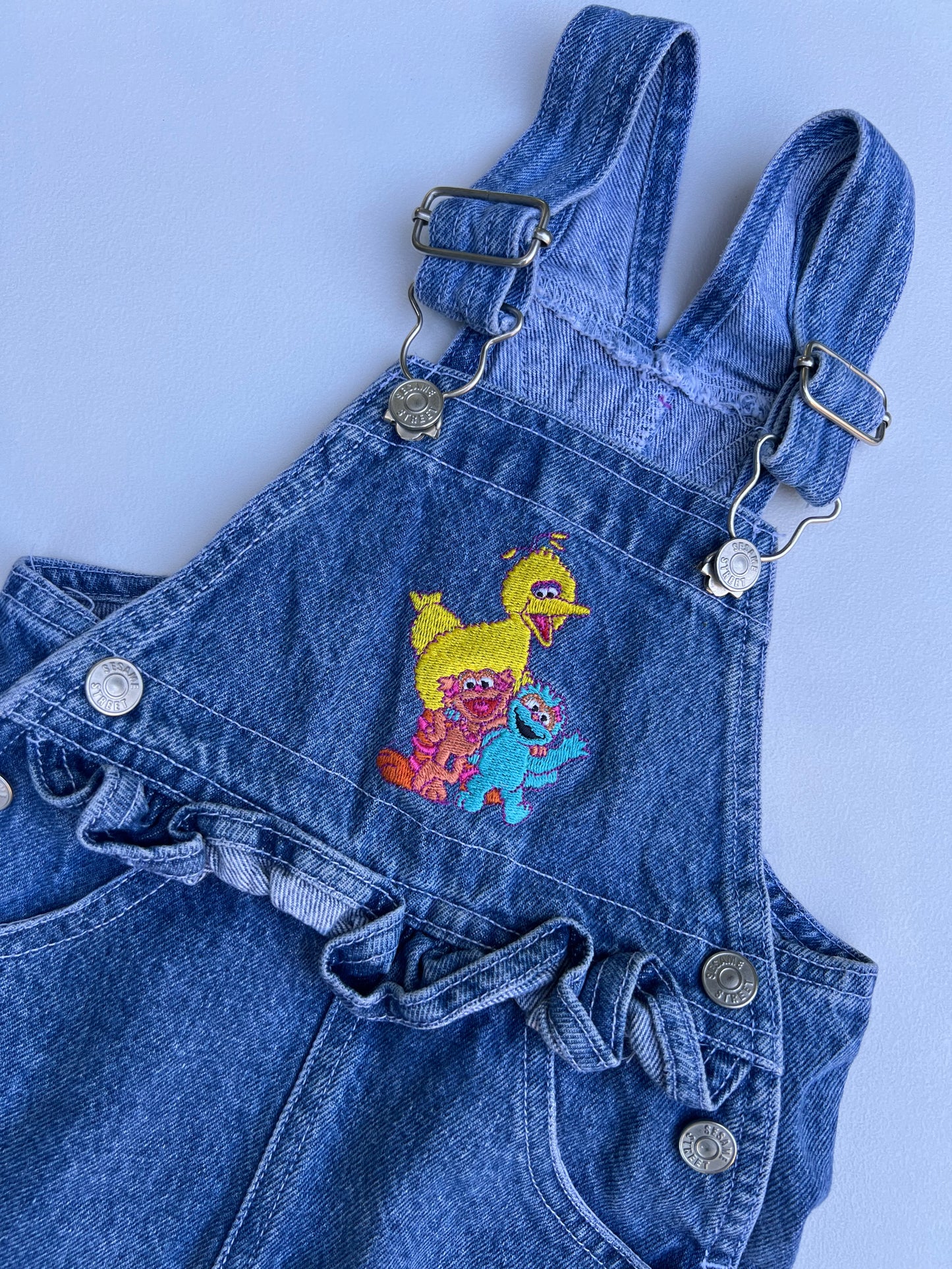 Sesame Street Overalls 12M