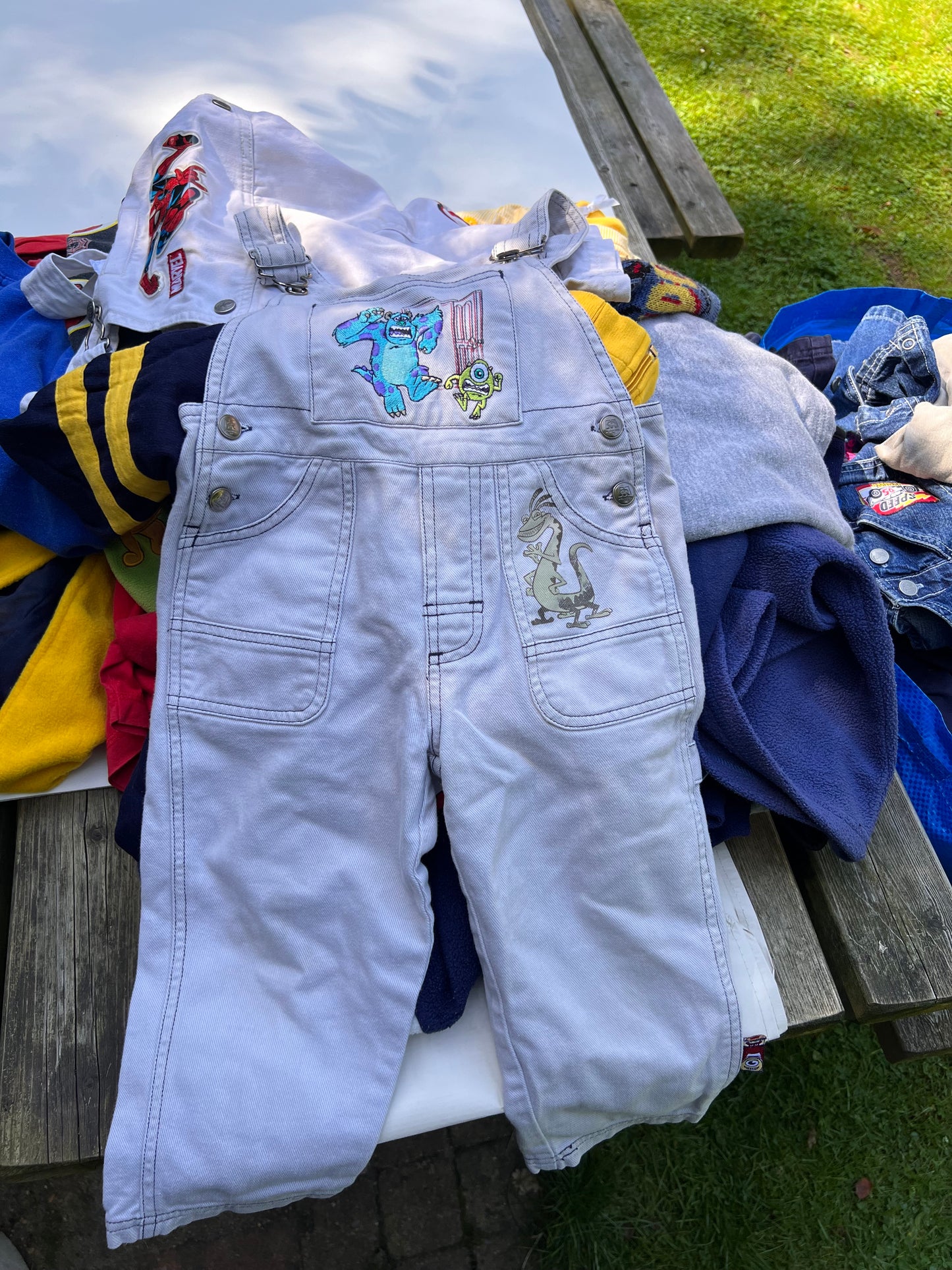 Monsters Inc. Overalls 2Y