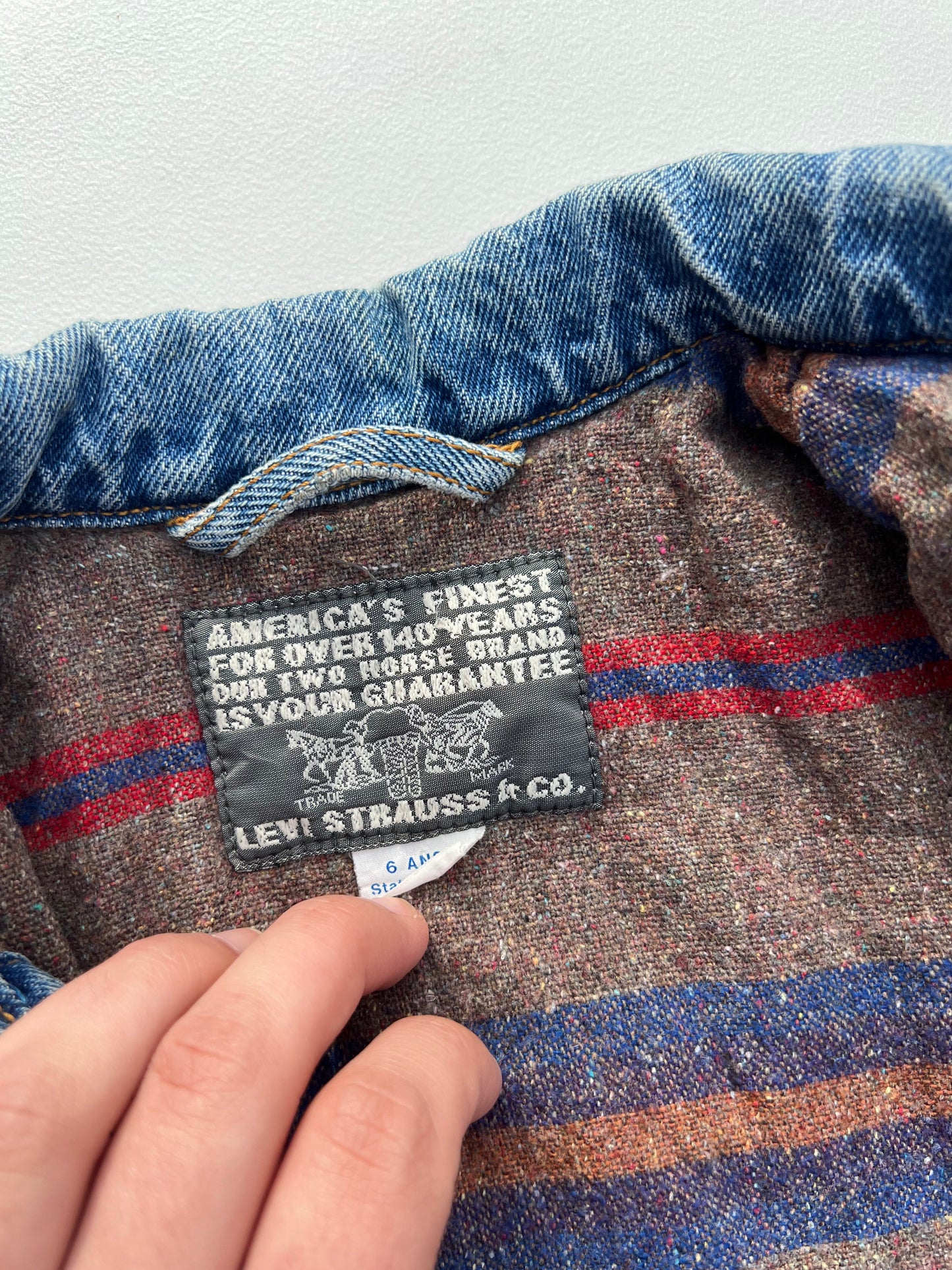 Levi’s Jacket 6-7Y