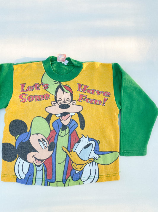 Goofy, Mickey & Donald Sweater 5Y