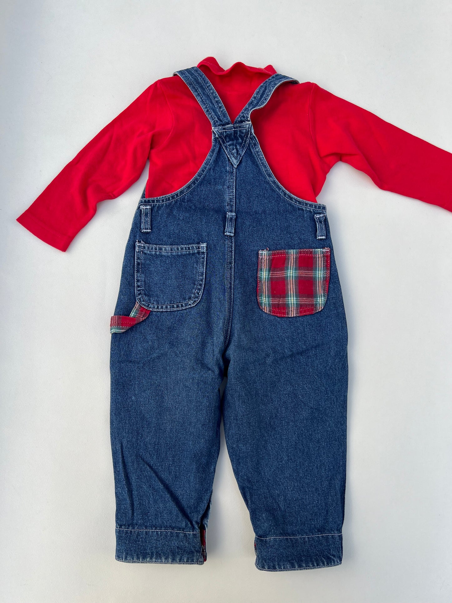 Warner Bros. Overalls + Onesie 24M