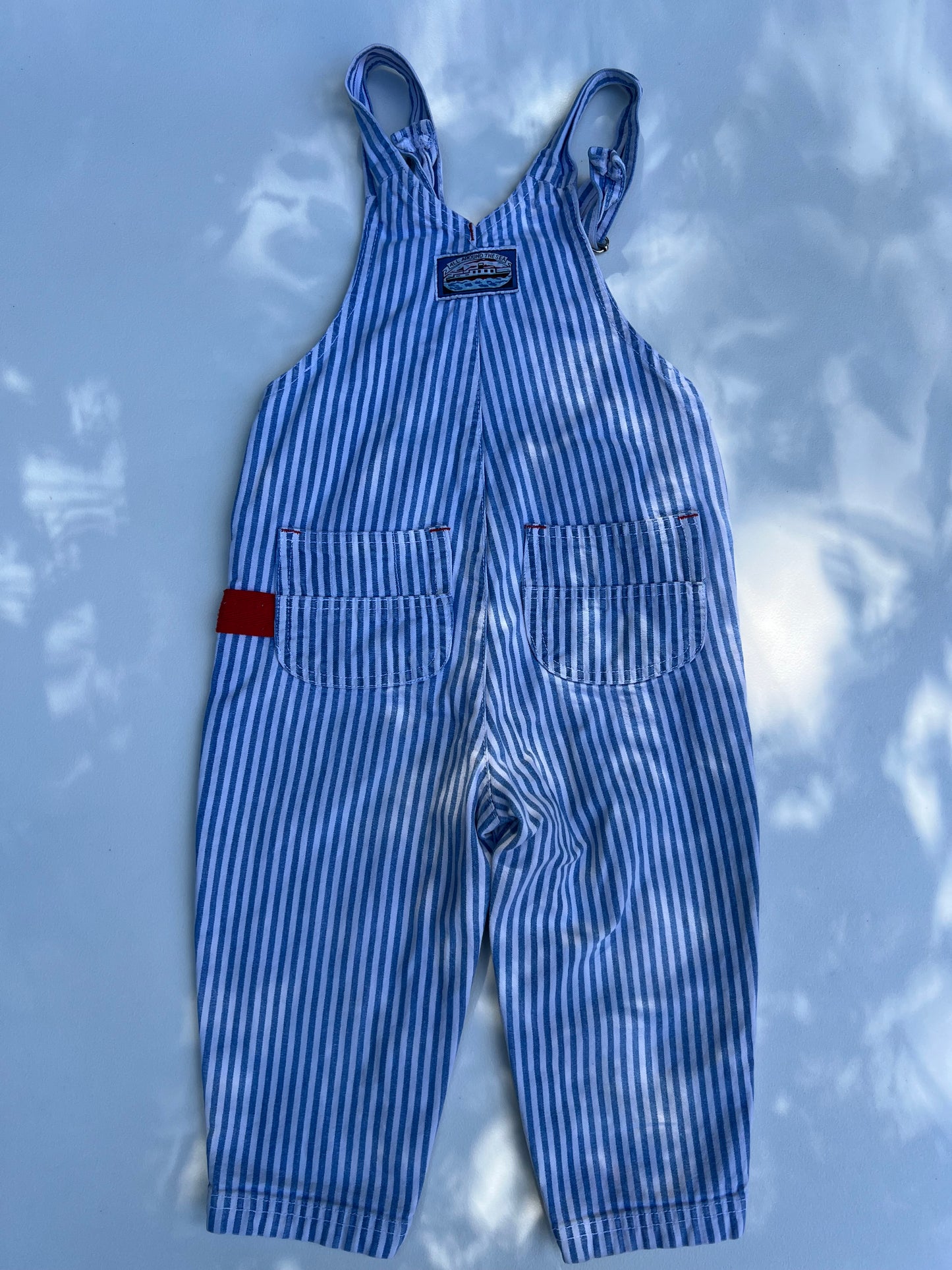 Striped Overalls 18M