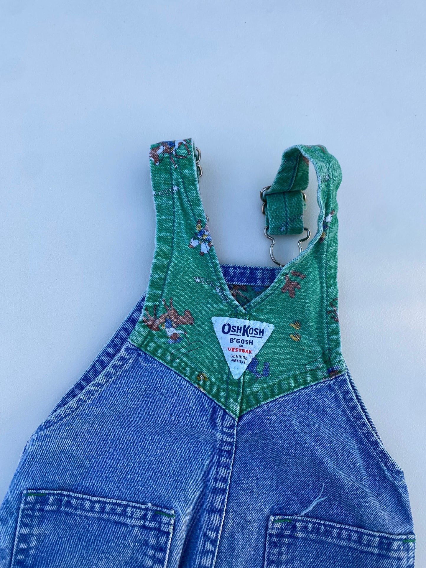 Oshkosh Overalls 12-18M