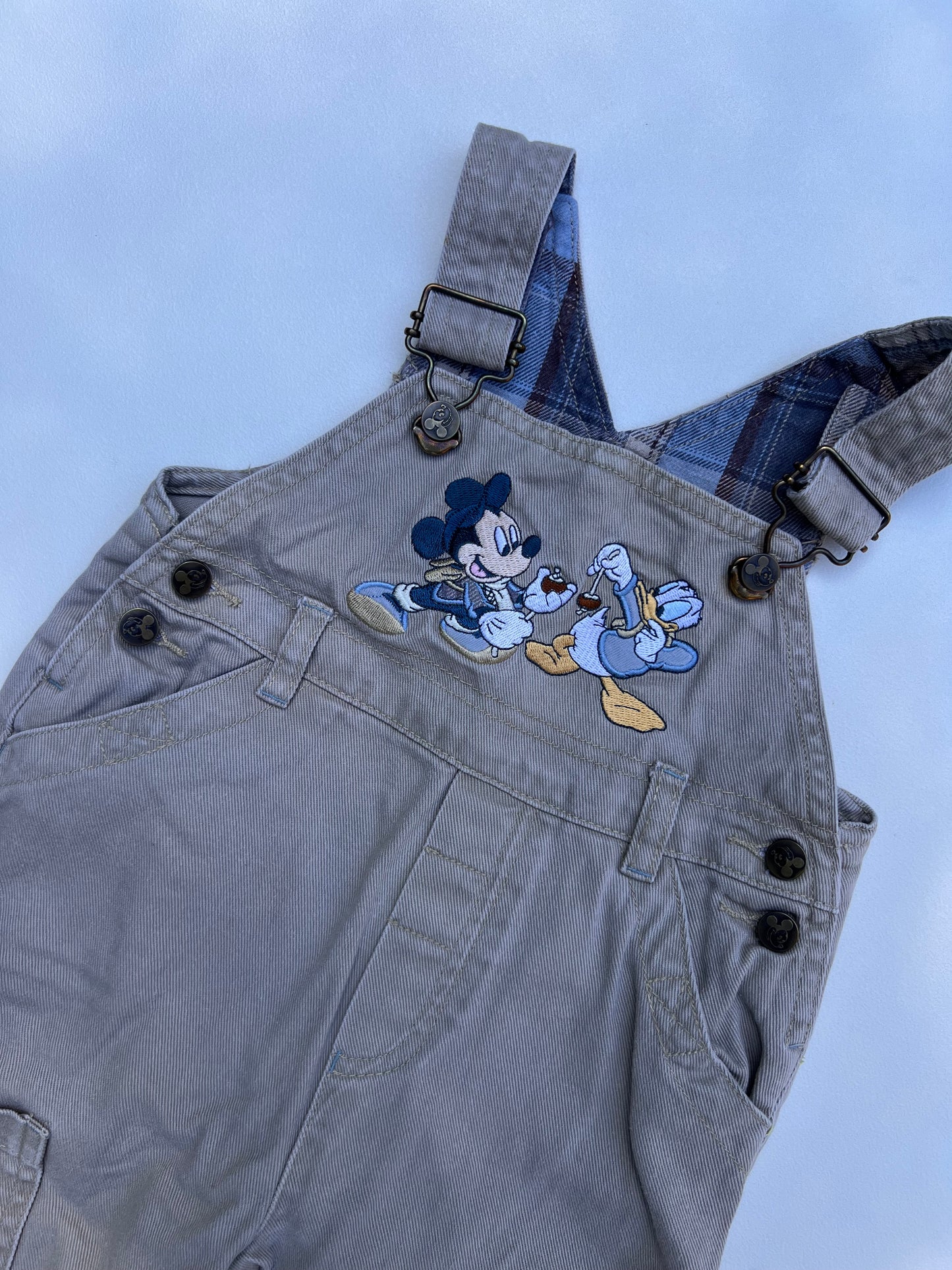 Mickey Overalls 12-18M