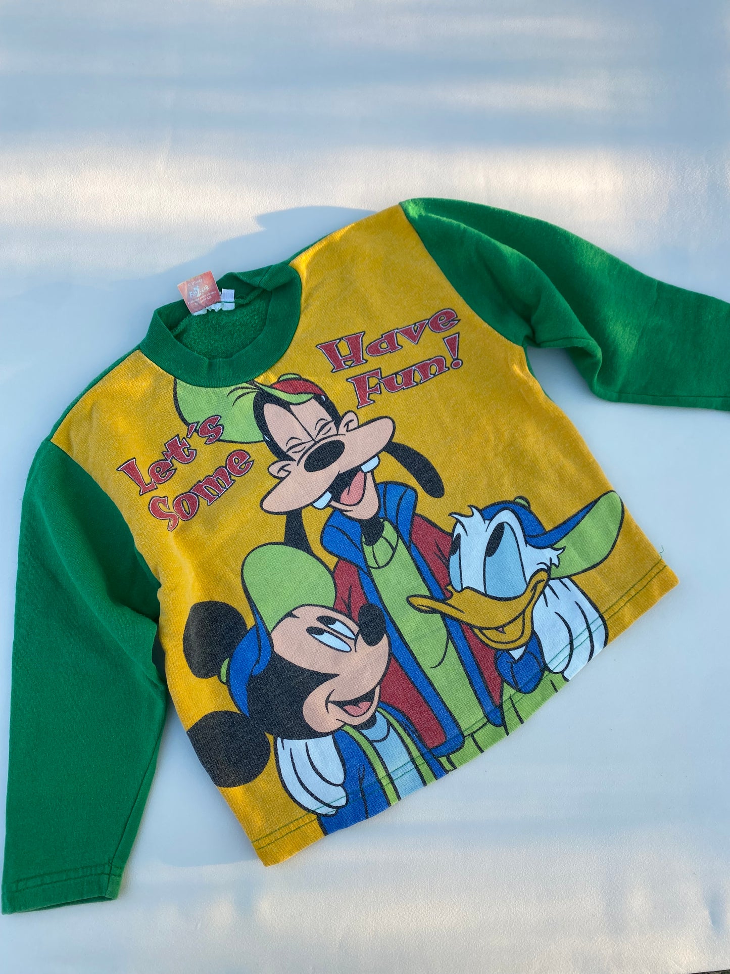 Goofy, Mickey & Donald Sweater 5Y