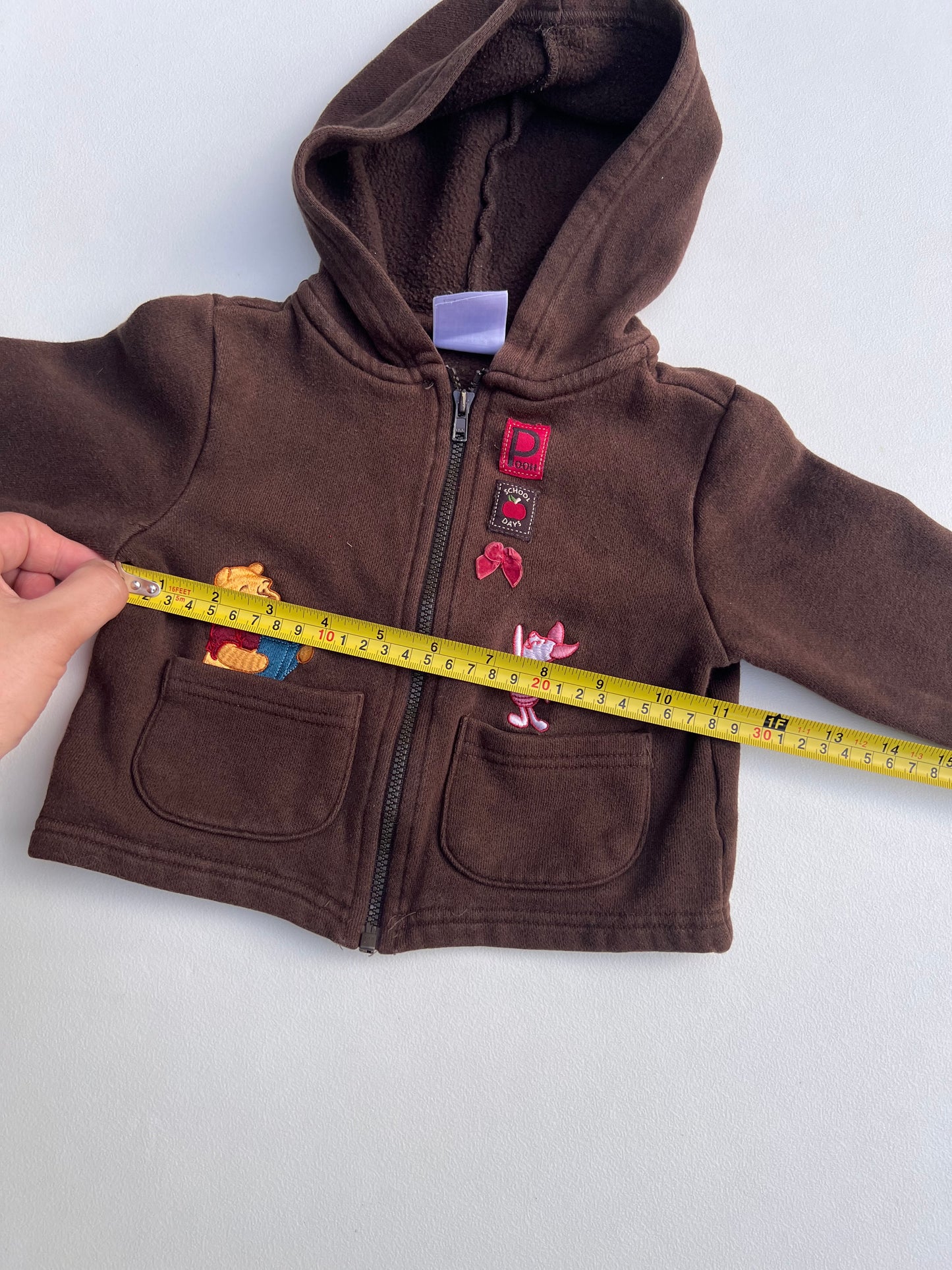Winnie the Pooh Zip Hoodie 6-12M