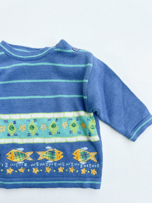 Knitted Sweater 0-12M