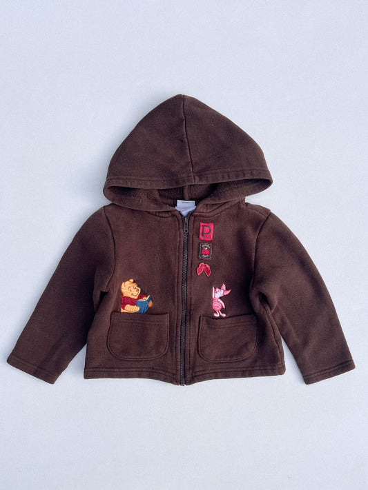 Winnie the Pooh Zip Hoodie 6-12M