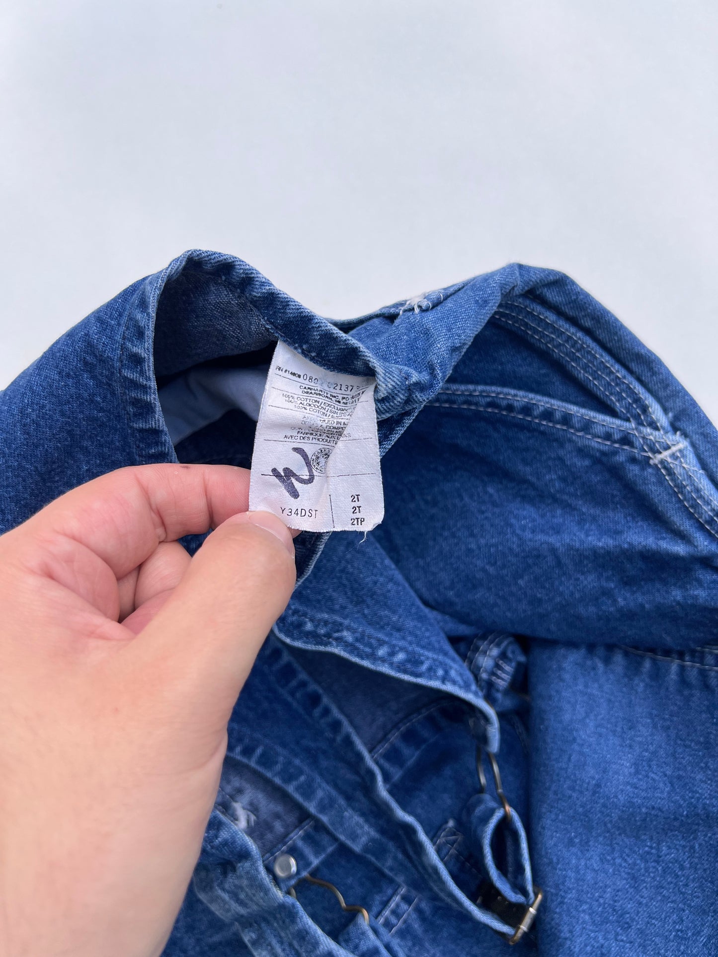 Carhartt Overalls 2-3Y