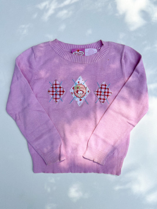 2005 Strawberry shortcake Sweater 4-5Y