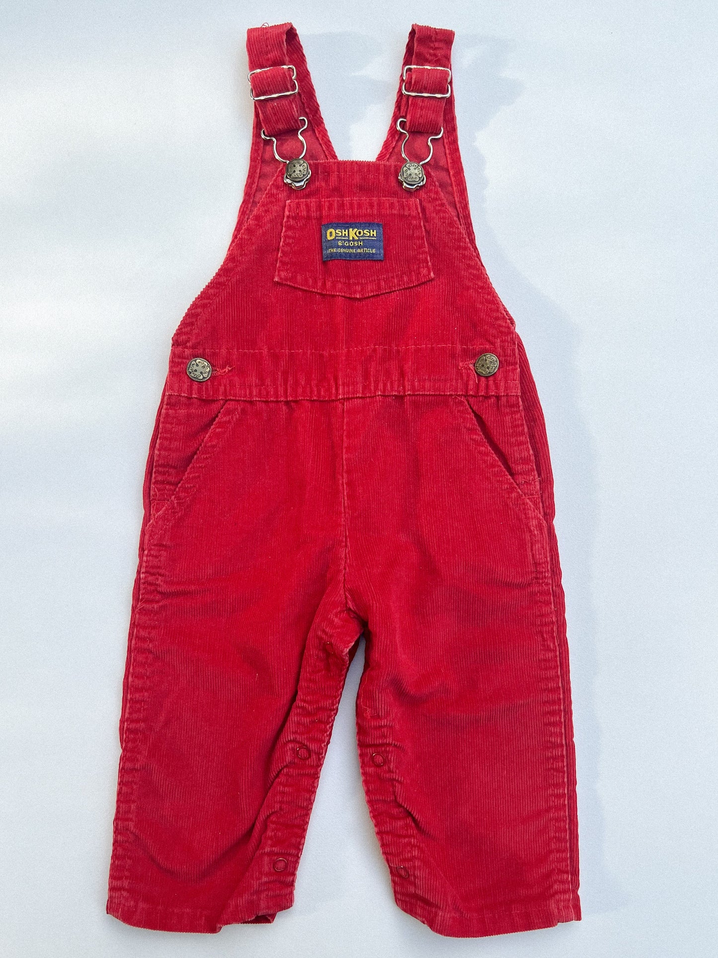 Oshkosh Overalls 12-18M