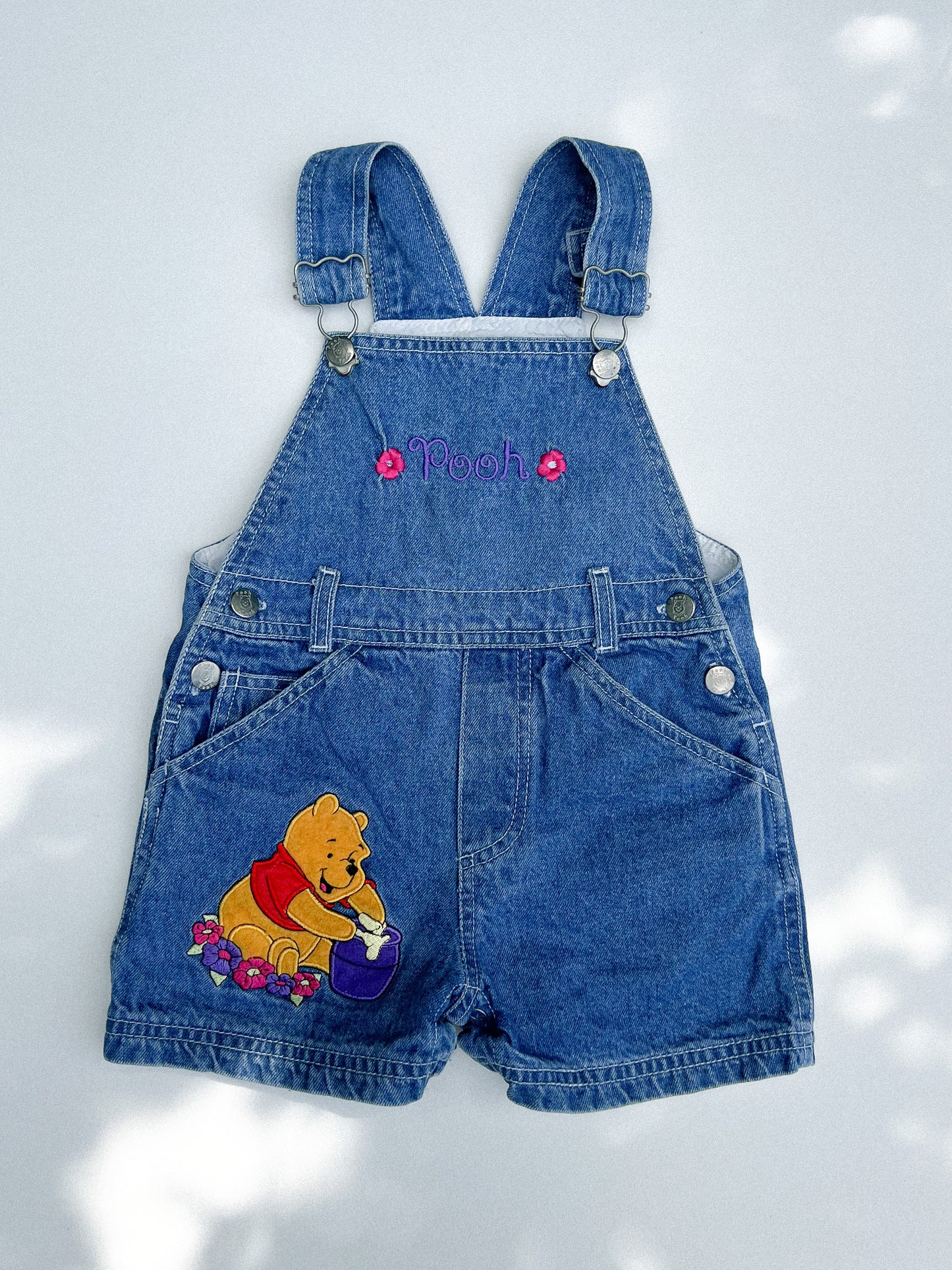 Winnie the Pooh Shortalls 2T