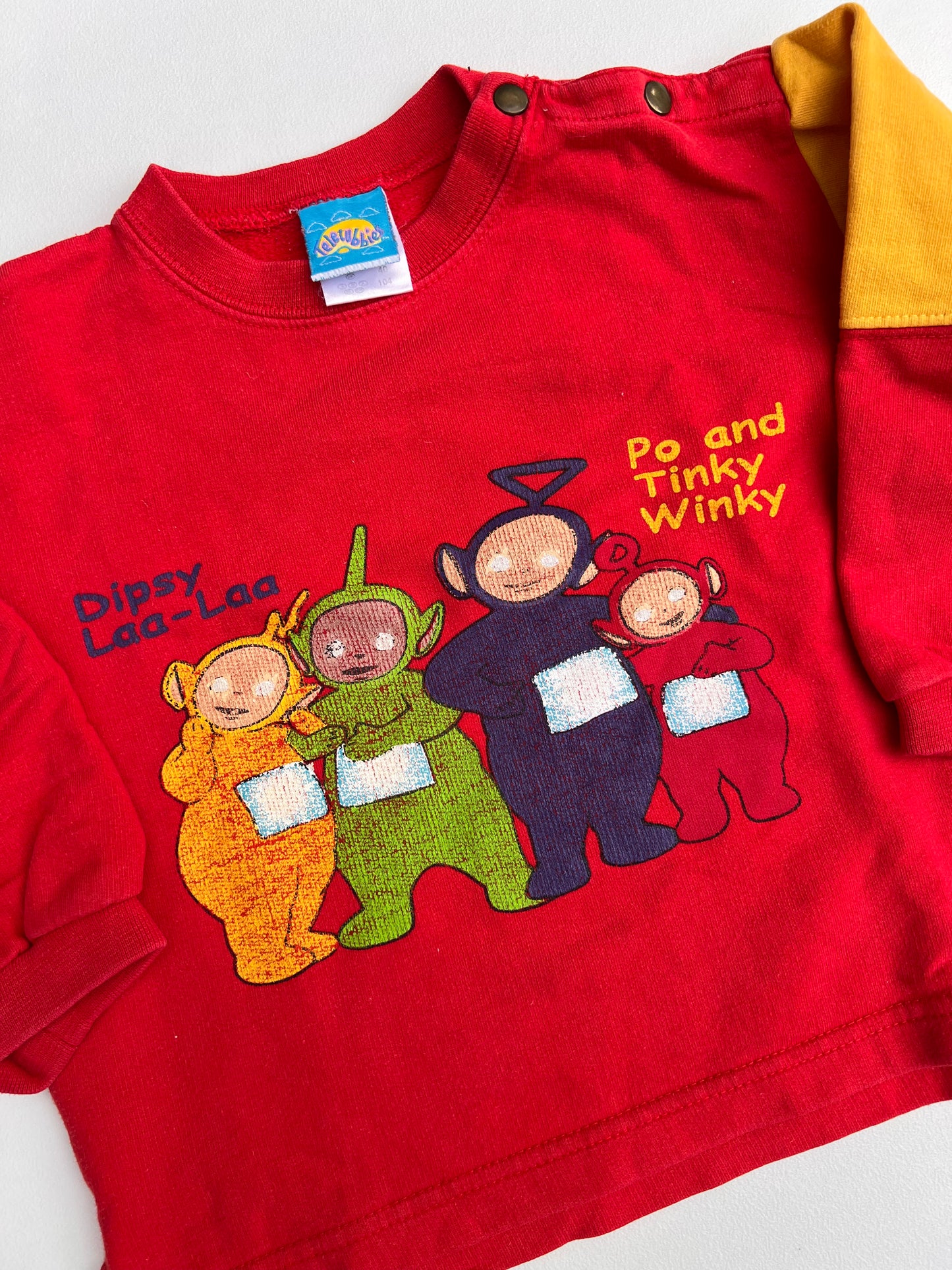 Teletubbies Set 3-4Y Flawed