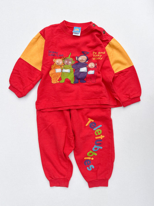 Teletubbies Set 3-4Y Flawed