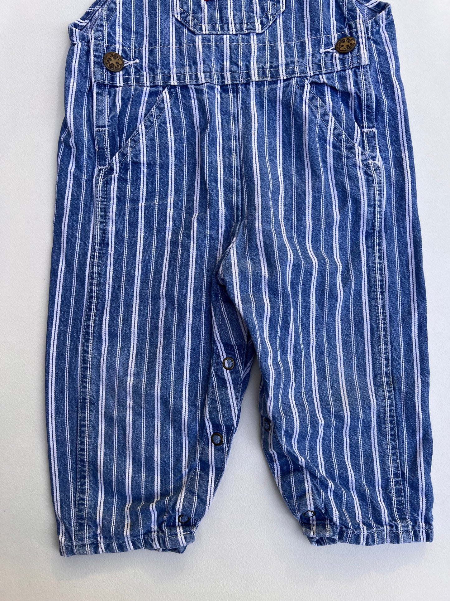 Oshkosh Overalls 12-18M