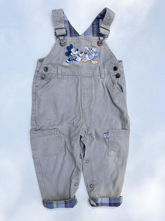Mickey Overalls 12-18M