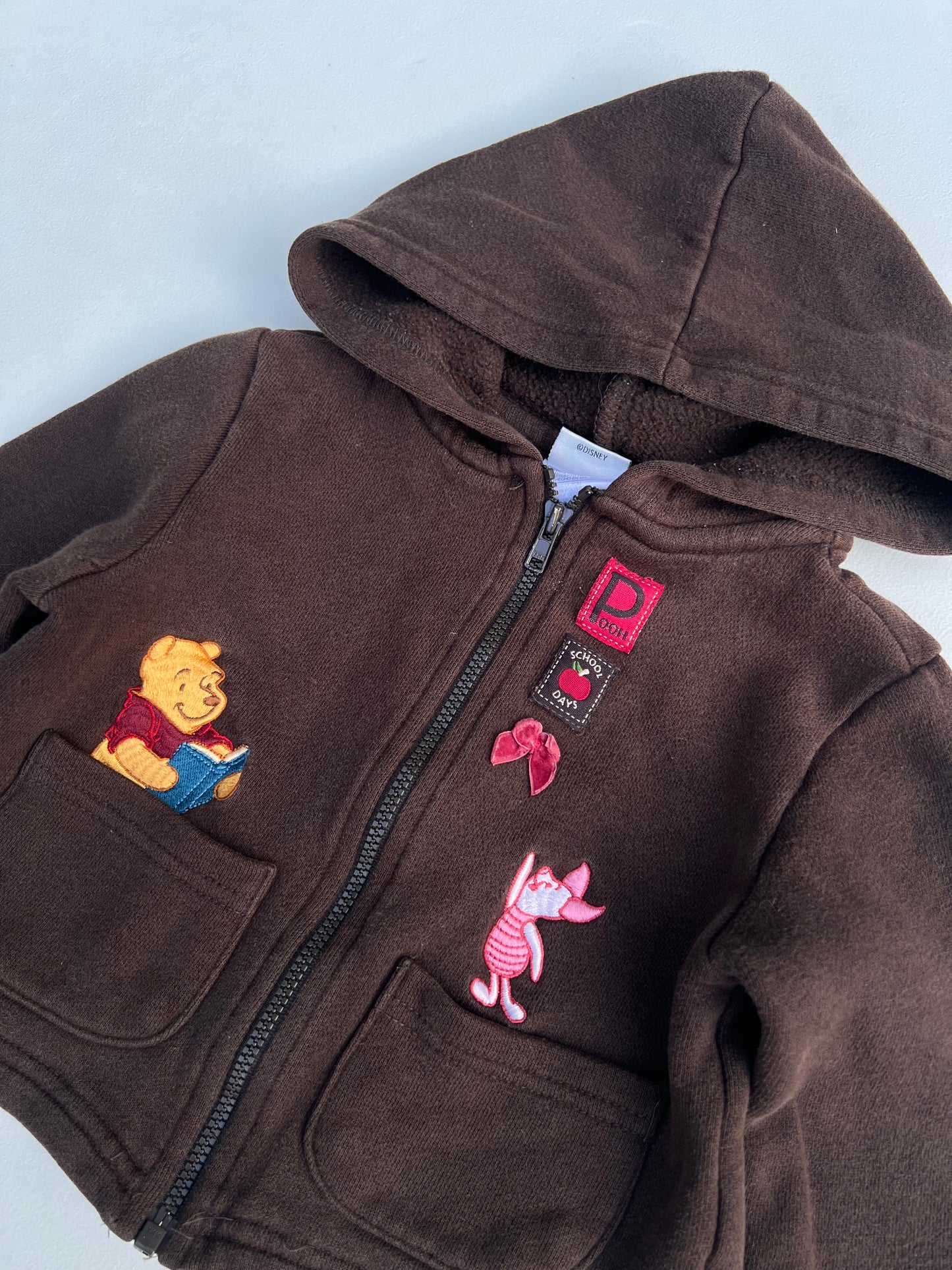 Winnie the Pooh Zip Hoodie 6-12M