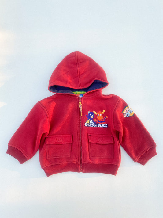 Backyardigans Sweater Jacket 2Y