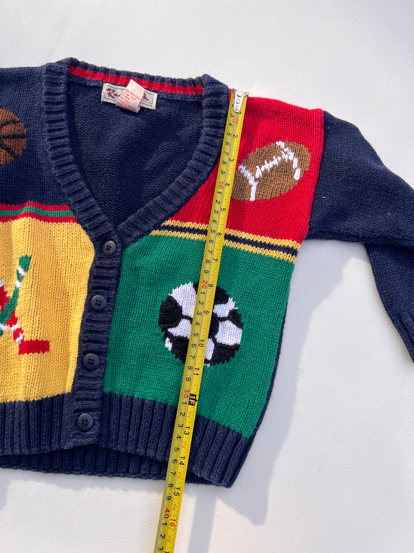 Sports Cardigan 3-4Y*