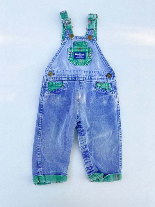 Oshkosh Overalls 12-18M