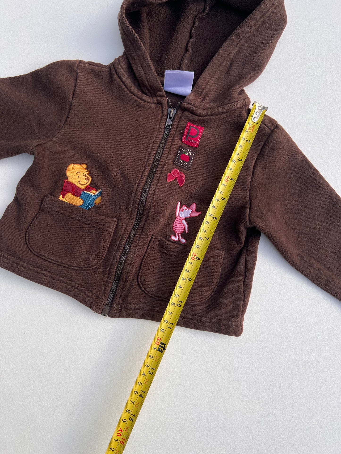 Winnie the Pooh Zip Hoodie 6-12M