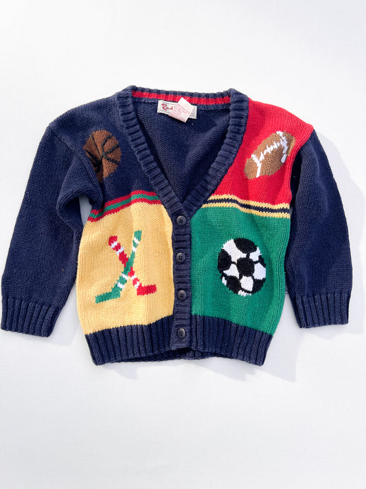 Sports Cardigan 3-4Y*