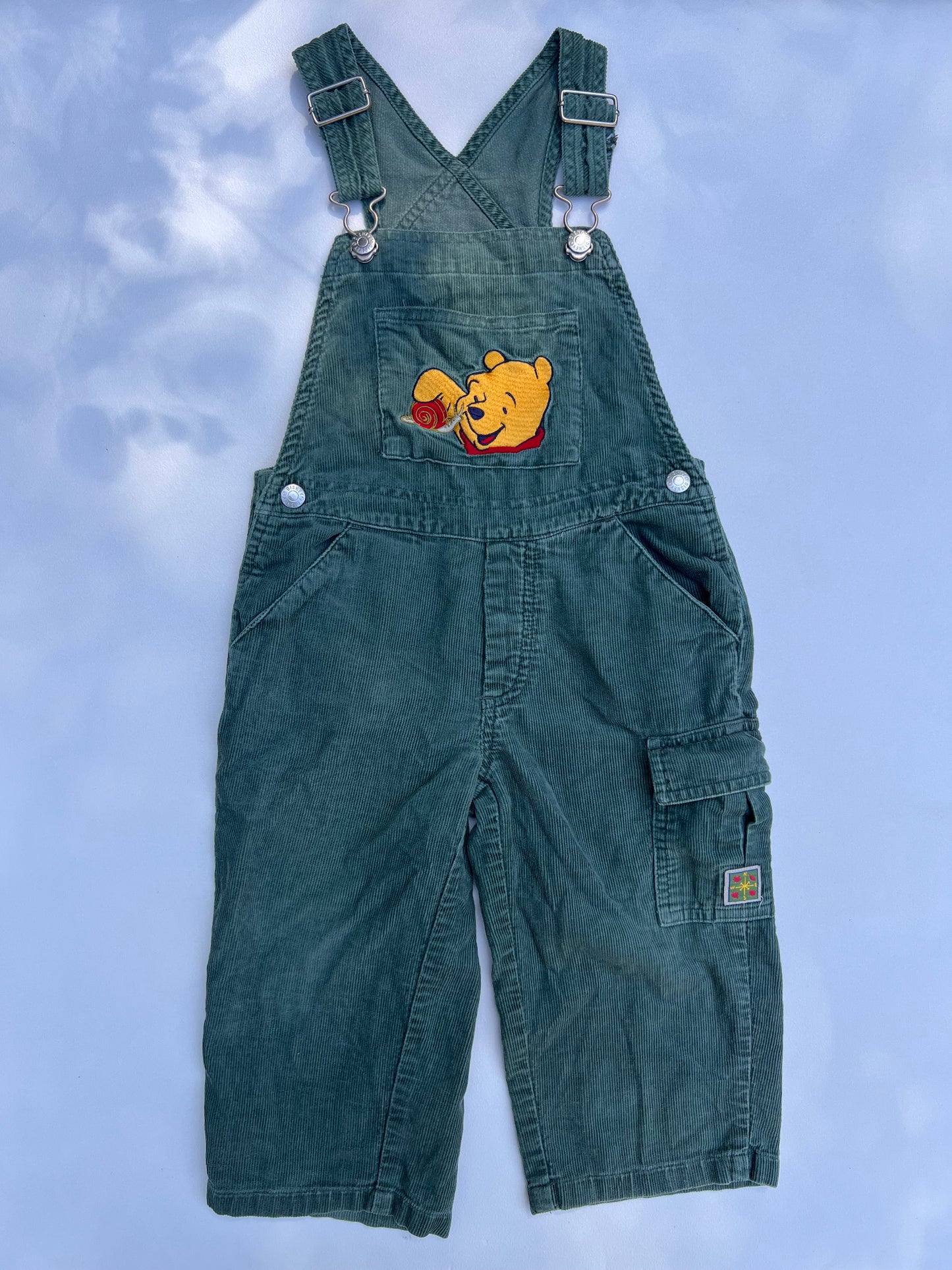 Winnie the Pooh Overalls 2Y