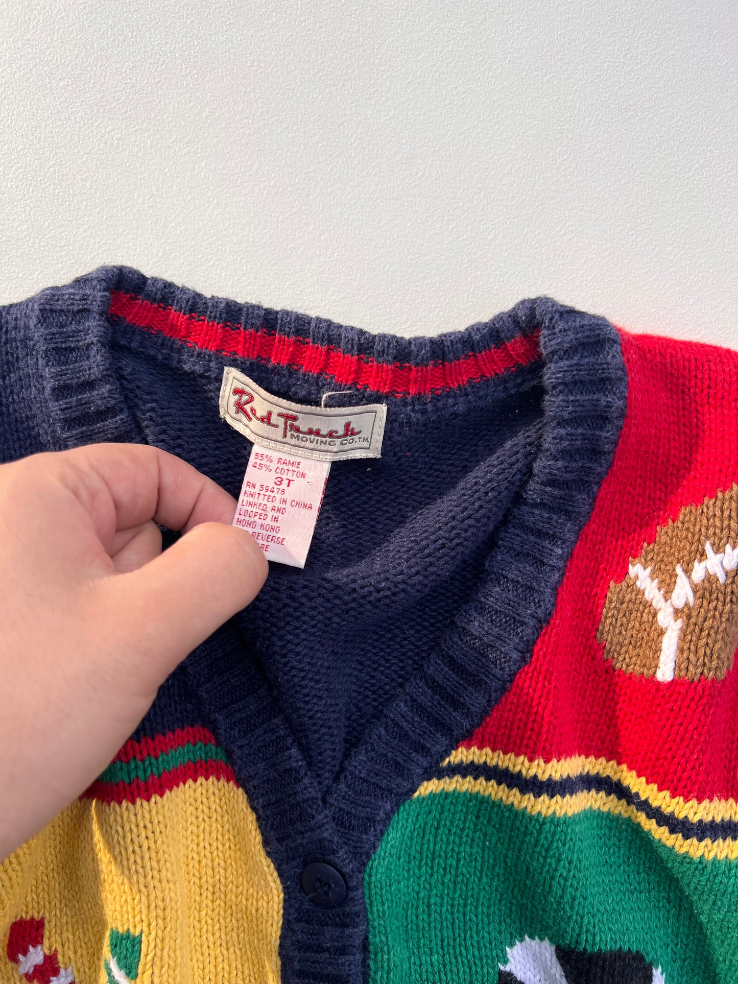 Sports Cardigan 3-4Y*