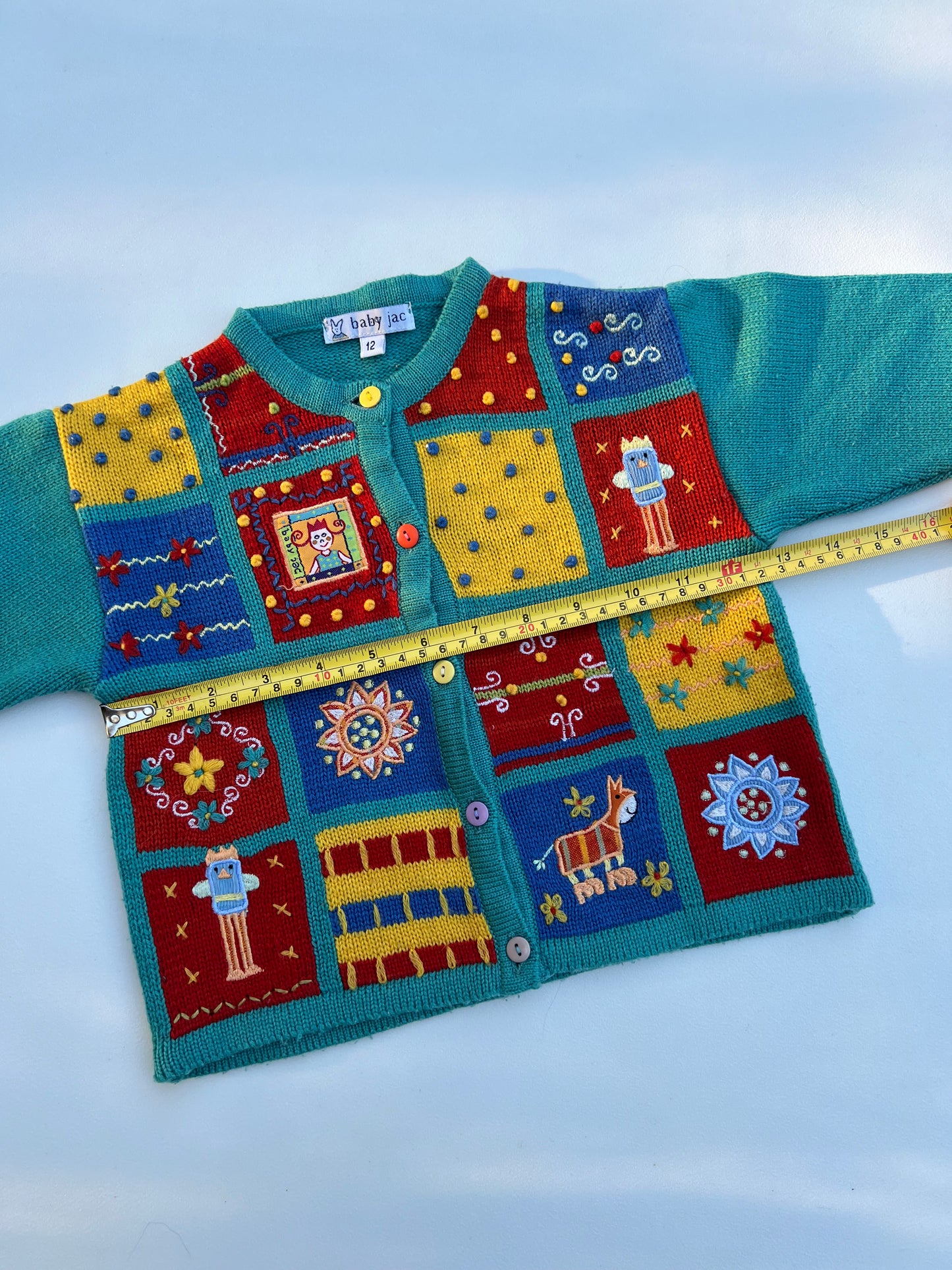 Patchwork Cardigan 1-2Y