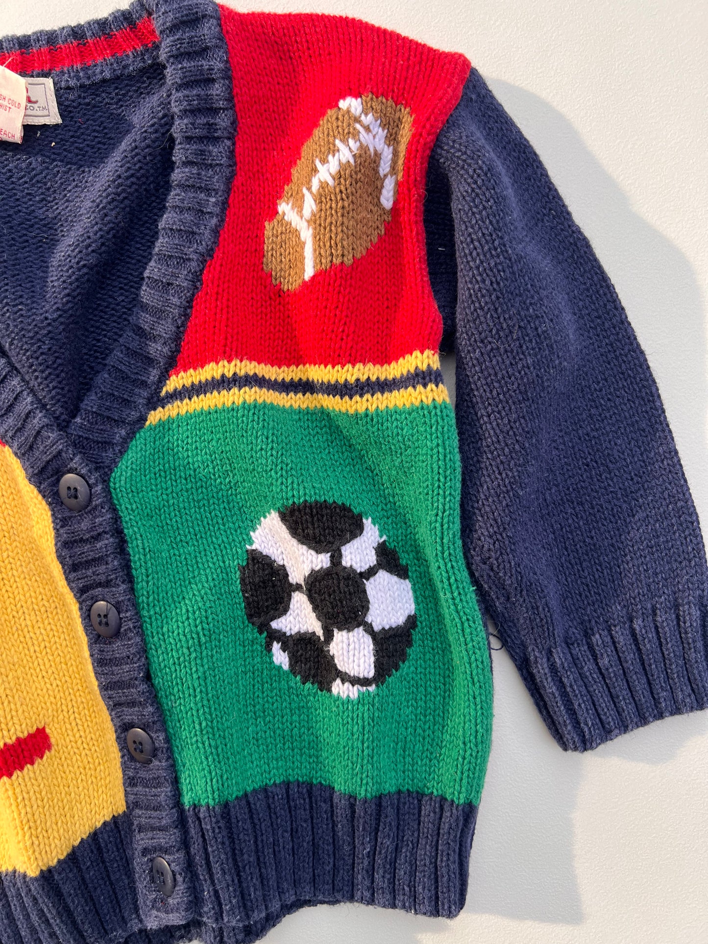 Sports Cardigan 3-4Y*