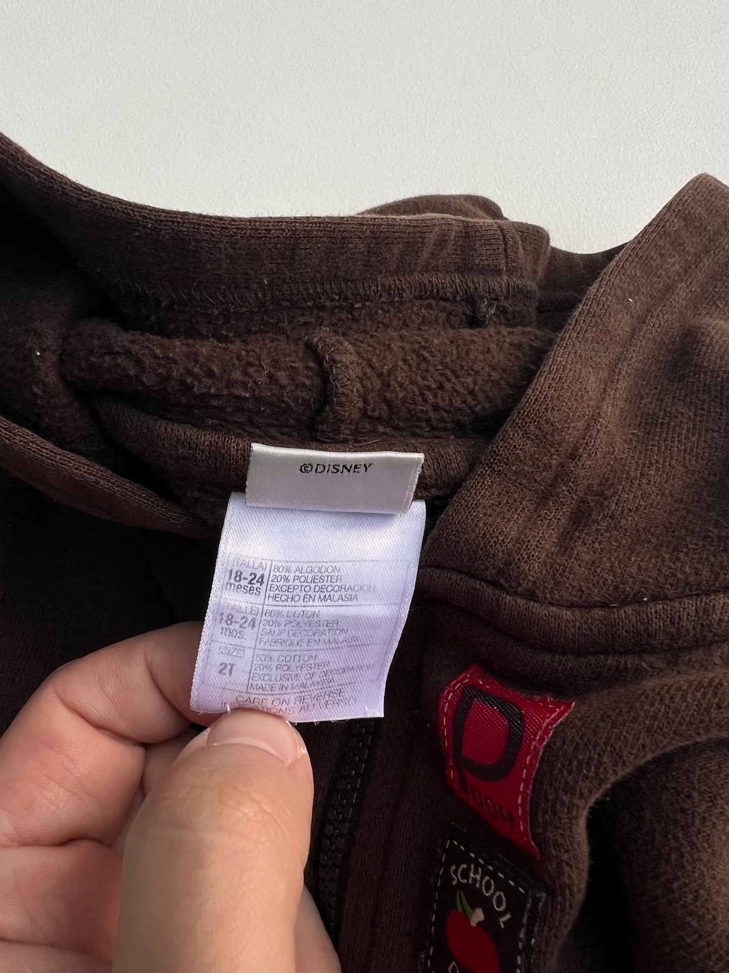 Winnie the Pooh Zip Hoodie 6-12M