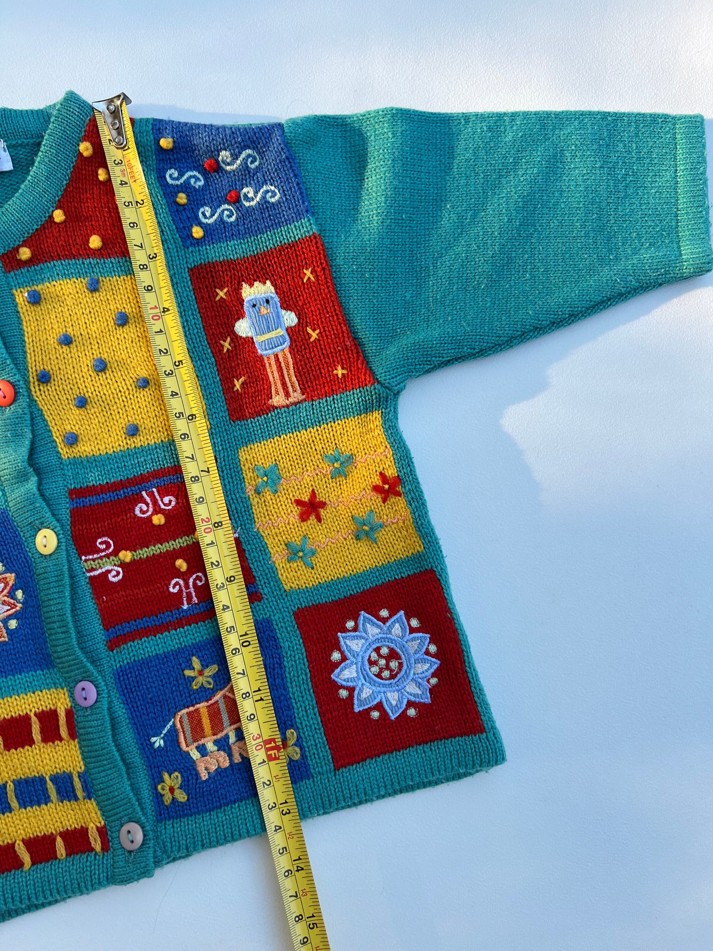 Patchwork Cardigan 1-2Y