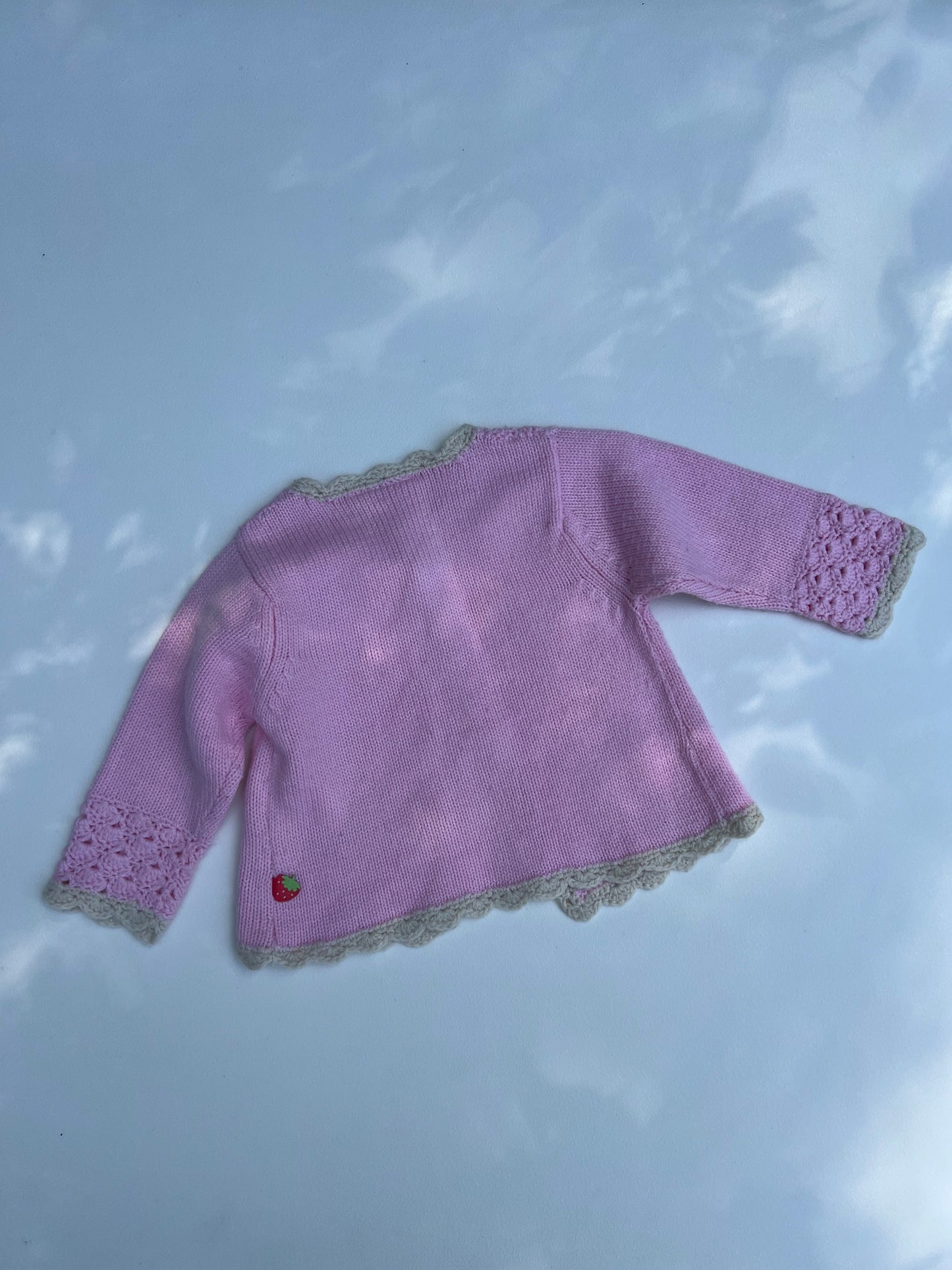 2007 Strawberry Shortcake Cardigan 6M