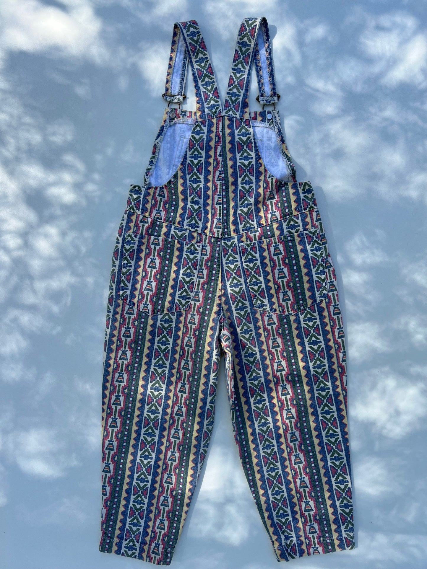 Surf Style Aztec Overalls 4Y