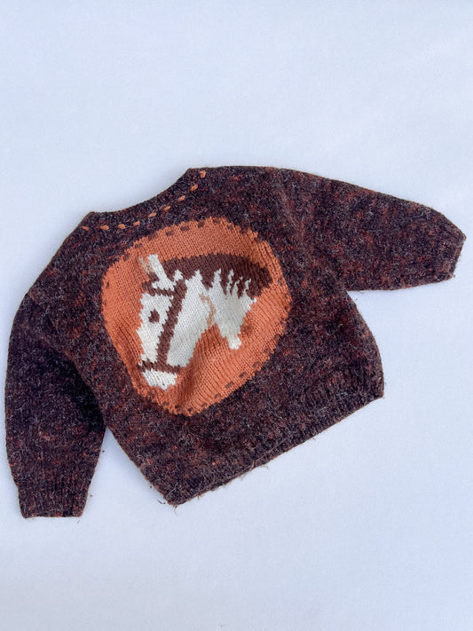 Handmade Pony Sweater 2Y