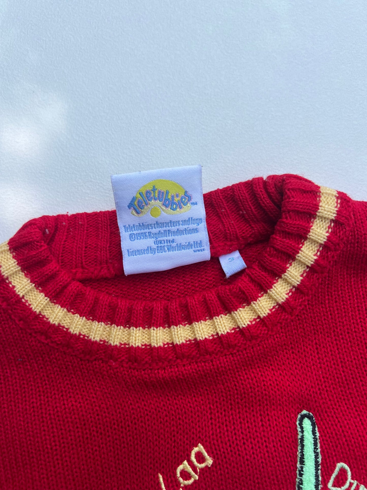 Teletubbies Sweater 3-4Y