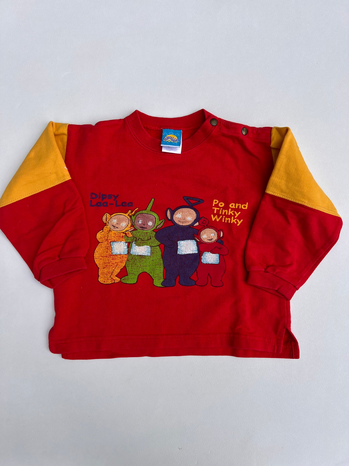 Teletubbies Set 3-4Y Flawed