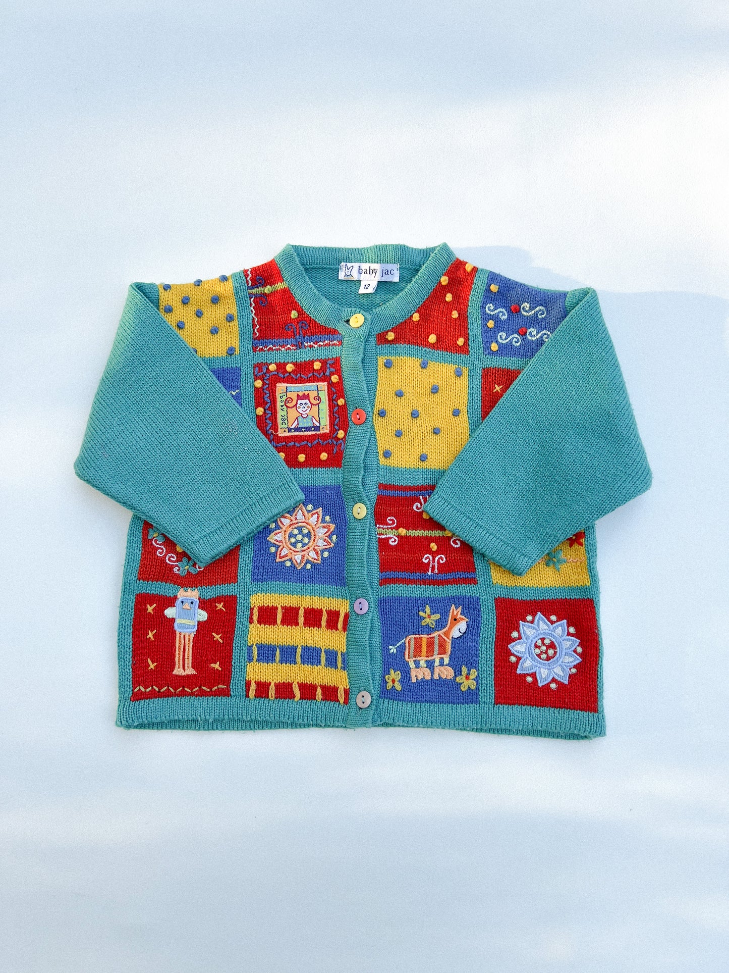 Patchwork Cardigan 1-2Y