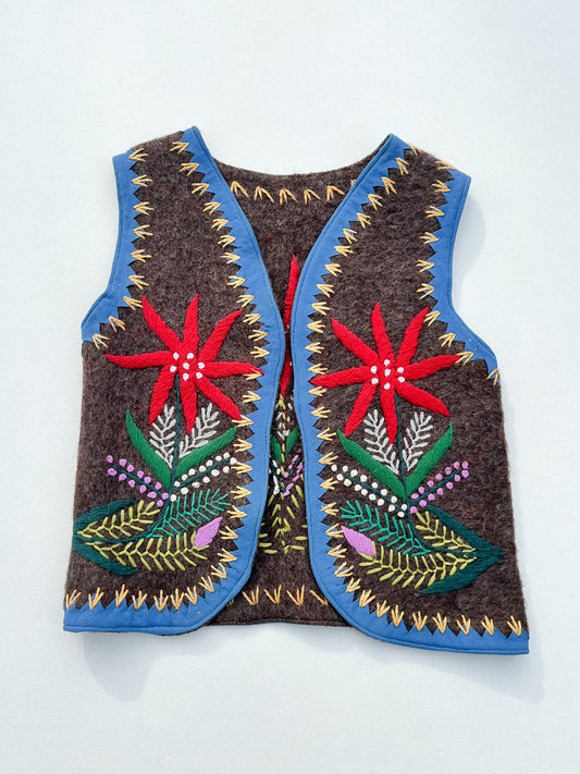 Wool Artistian Vest 4-6Y